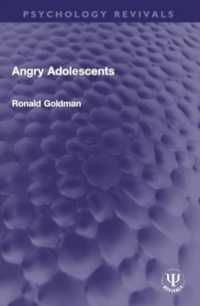 Angry Adolescents (Psychology Revivals)