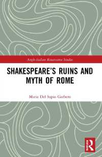 Shakespeare's Ruins and Myth of Rome (Anglo-italian Renaissance Studies)