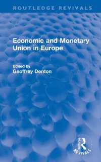 Economic and Monetary Union in Europe (Routledge Revivals)
