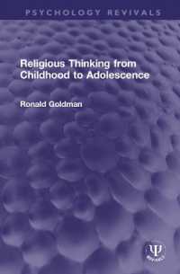Religious Thinking from Childhood to Adolescence (Psychology Revivals)