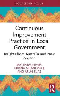 Continuous Improvement Practice in Local Government : Insights from Australia and New Zealand (Routledge Focus on Business and Management)