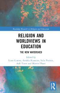 Religion and Worldviews in Education : The New Watershed (Routledge Research in Religion and Education)