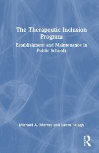The Therapeutic Inclusion Program : Establishment and Maintenance in Public Schools
