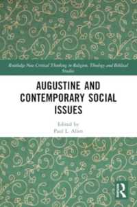 Augustine and Contemporary Social Issues (Routledge New Critical Thinking in Religion, Theology and Biblical Studies)