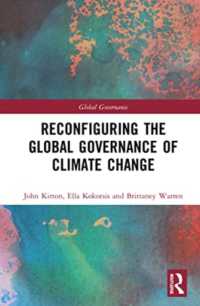Reconfiguring the Global Governance of Climate Change (Global Governance)