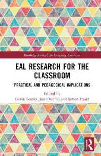 EAL Research for the Classroom : Practical and Pedagogical Implications (Routledge Research in Language Education)