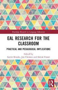 EAL Research for the Classroom : Practical and Pedagogical Implications (Routledge Research in Language Education)