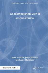 Ｒ地理情報解析・モデル化・可視化（テキスト・第２版）<br>Geocomputation with R (Chapman & Hall/crc the R Series) （2ND）