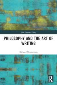 Philosophy and the Art of Writing (New Literary Theory)