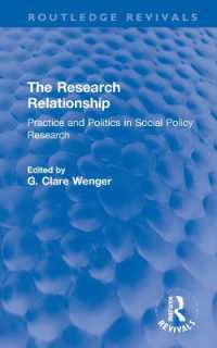 The Research Relationship : Practice and Politics in Social Policy Research (Routledge Revivals)