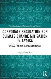 Corporate Regulation for Climate Change Mitigation in Africa : A Case for Dilute Interventionism (Routledge Research in Sustainability and Business)