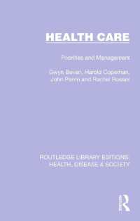 Health Care : Priorities and Management (Routledge Library Editions: Health, Disease and Society)