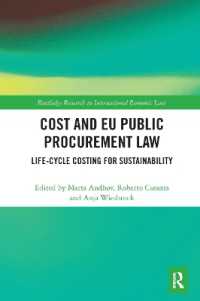 Cost and EU Public Procurement Law : Life-Cycle Costing for Sustainability (Routledge Research in International Economic Law)