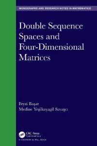 Double Sequence Spaces and Four-Dimensional Matrices (Chapman & Hall/crc Monographs and Research Notes in Mathematics)