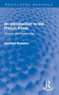 An Introduction to the French Poets : Villon to the Present Day (Routledge Revivals)