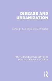 Disease and Urbanization (Routledge Library Editions: Health, Disease and Society)
