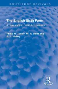 The English Sixth Form : A case study in curriculum research (Routledge Revivals)