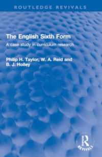 The English Sixth Form : A case study in curriculum research (Routledge Revivals)