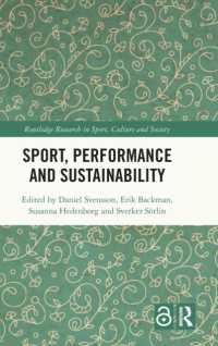 Sport, Performance and Sustainability (Routledge Research in Sport, Culture and Society)