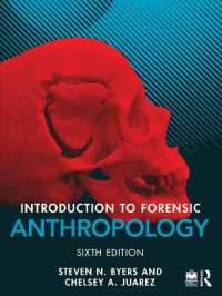 法医人類学入門（第６版）<br>Introduction to Forensic Anthropology （6TH）