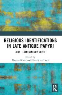 Religious Identifications in Late Antique Papyri : 3rd—12th Century Egypt
