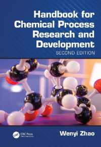 Handbook for Chemical Process Research and Development, Second Edition （2ND）