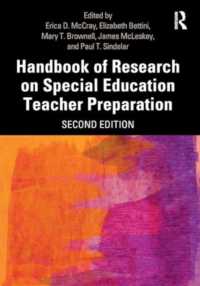 Handbook of Research on Special Education Teacher Preparation （2ND）