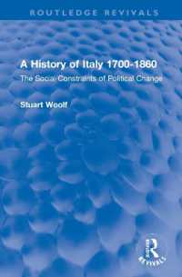 A History of Italy 1700-1860 : The Social Constraints of Political Change (Routledge Revivals)