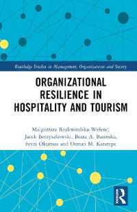 Organizational Resilience in Hospitality and Tourism (Routledge
