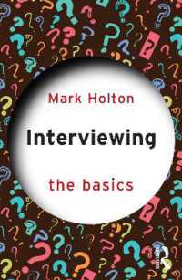 面接法の基本<br>Interviewing: the Basics (The Basics)