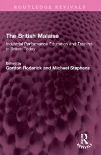 The British Malaise : Industrial Performance Education and Training in Britain Today (Routledge Revivals)