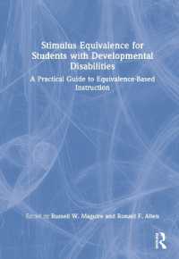 Stimulus Equivalence for Students with Developmental Disabilities : A Practical Guide to Equivalence-Based Instruction
