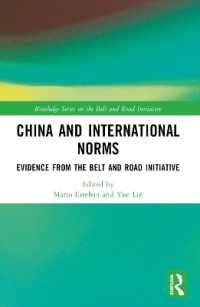 China and International Norms : Evidence from the Belt and Road Initiative (Routledge Series on the Belt and Road Initiative)
