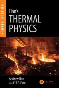 フィンの熱物理学（テキスト・第４版）<br>Finn's Thermal Physics （4TH）