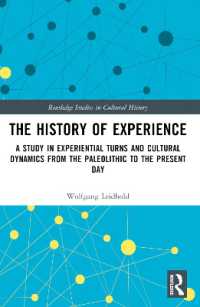 The History of Experience : A Study in Experiential Turns and Cultural Dynamics from the Paleolithic to the Present Day (Routledge Studies in Cultural History)
