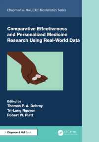 Comparative Effectiveness and Personalized Medicine Research Using Real-World Data (Chapman & Hall/crc Biostatistics Series)