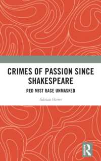 Crimes of Passion since Shakespeare : Red Mist Rage Unmasked