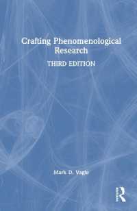 Crafting Phenomenological Research （3RD）