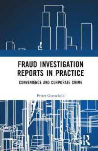 Fraud Investigation Reports in Practice : Convenience and Corporate Crime