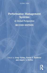 グローバルな業績管理（第２版）<br>Performance Management Systems : A Global Perspective (Global Hrm) （2ND）