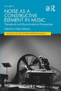 Noise as a Constructive Element in Music : Theoretical and Music-Analytical Perspectives (Musical Cultures of the Twentieth Century)