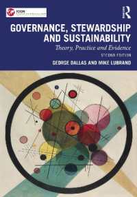 Governance, Stewardship and Sustainability : Theory, Practice and Evidence （2ND）