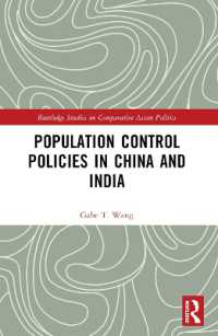 Population Control Policies in China and India : Comparisons with Social and Cultural Factors (Routledge Studies on Comparative Asian Politics)