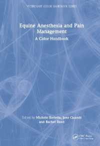 Equine Anesthesia and Pain Management : A Color Handbook (Veterinary Color Handbook Series)