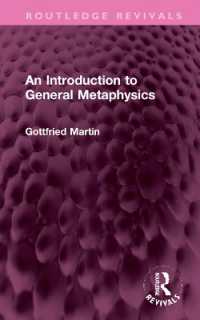 An Introduction to General Metaphysics (Routledge Revivals)