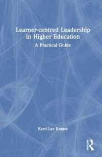 高等教育における学習者中心のリーダーシップ<br>Learner-centred Leadership in Higher Education : A Practical Guide