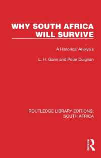Why South Africa Will Survive : A Historical Analysis (Routledge Library Editions: South Africa)