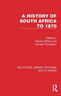 A History of South Africa to 1870 (Routledge Library Editions: South Africa)