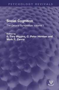 Social Cognition : The Ontario Symposium Volume 1 (Psychology Revivals)