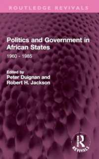 Politics and Government in African States : 1960 - 1985 (Routledge Revivals)